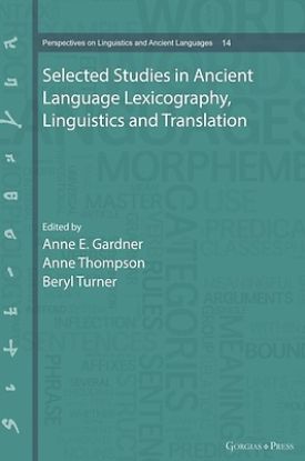 Picture of Selected Studies in Ancient Language Lexicography, Linguistics and Translation