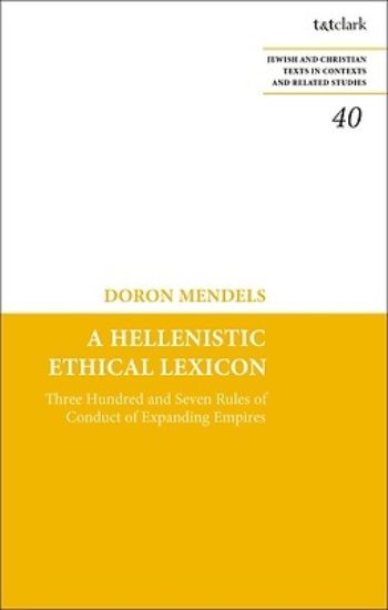 Picture of A Hellenistic Ethical Lexicon