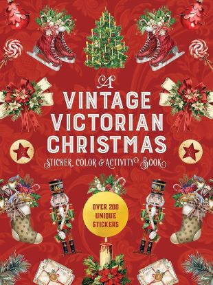 Picture of A Vintage Victorian Christmas Sticker, Color & Activity Book