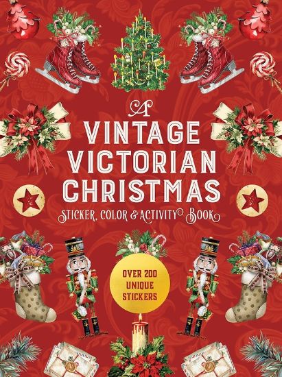 Picture of A Vintage Victorian Christmas Sticker, Color & Activity Book