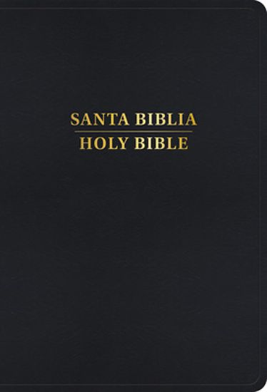 Picture of Rvr 1960/KJV Biblia Bilingüe Letra Grande, Negro Imitación Piel, Con Índice (2024 Ed.)