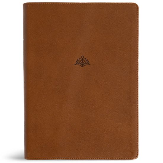 Picture of CSB Women's Study Bible, Saddle Brown Genuine Leather, Indexed