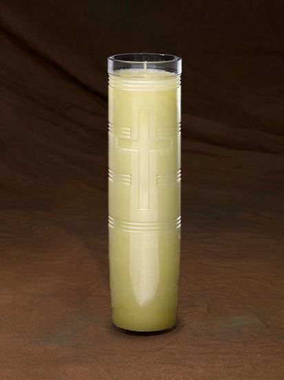 Picture of Sanctuary 14 Day Olivaxine Candle. 12 1/2"