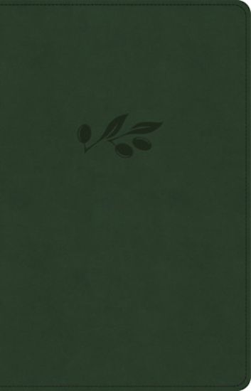 Picture of NASB Large Print Personal Size Reference Bible, Olive Leathertouch Indexed