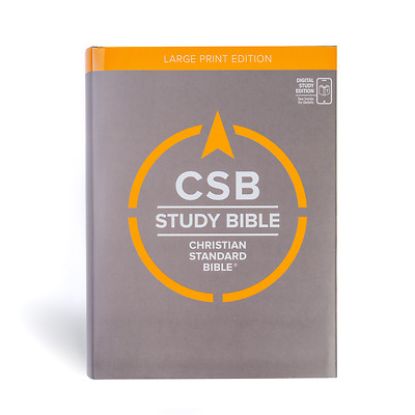 Picture of CSB Study Bible, Large Print, Digital Study Edition, Hardcover