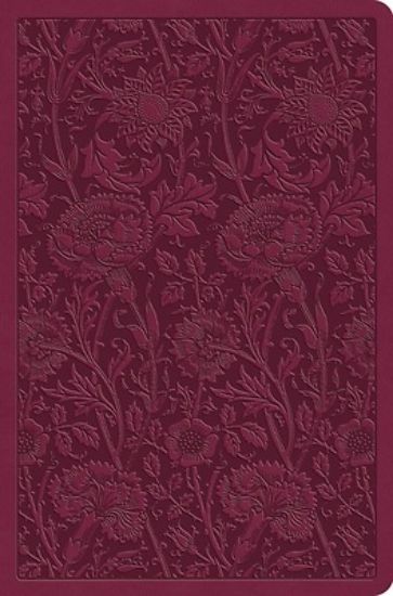 Picture of ESV Value Compact Bible (Trutone, Raspberry, Floral Design)