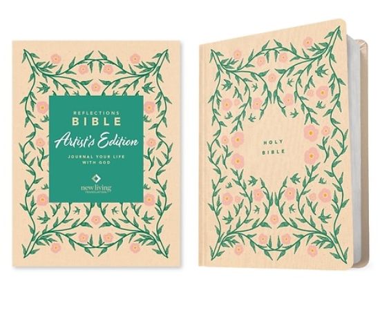Picture of NLT Reflections Bible, Artist's Edition (Hardcover Cloth)