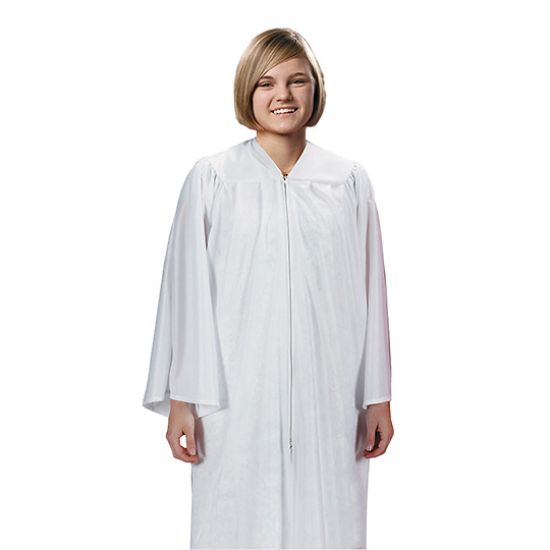 Picture of Murphy White Confirmation Robe - Medium