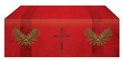 Picture of Passion Cross Economy Altar Frontal