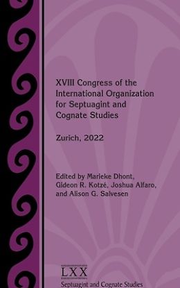 Picture of XVIII Congress of the International Organization for Septuagint and Cognate Studies
