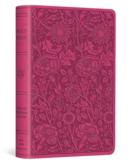 Picture of ESV Vest Pocket New Testament with Psalms and Proverbs (Trutone, Berry, Floral Design)