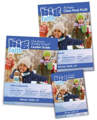 Picture of Cokesbury Kids Big Faith Winter 2026-27 One Room Sunday School® Leader Kit - Digital Kit Download