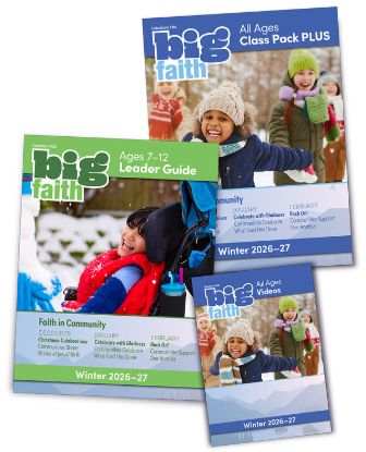 Picture of Cokesbury Kids Big Faith Winter 2026-27 Leader Kit Ages 7-12 - Digital Kit Download