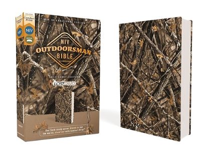 Picture of Niv, Outdoorsman Bible, Lost Camo Edition, Leathersoft, Red Letter Edition, Comfort Print