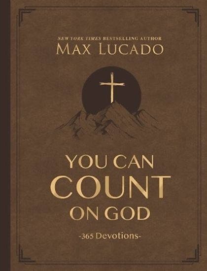 Picture of You Can Count on God, Large Text Leathersoft