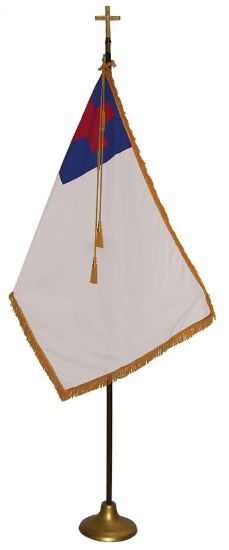 Picture of Christian Indoor Deluxe Flag Set