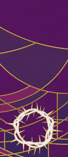 Picture of Luminescence Lent Pulpit Scarf
