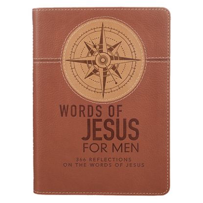 Picture of Lux-Leather Brown - Words of Jesus for Men