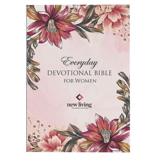 Picture of NLT Holy Bible Everyday Devotional Bible for Women New Living Translation, Floral