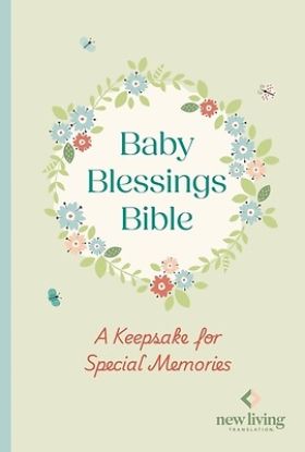 Picture of NLT Baby Blessings Bible