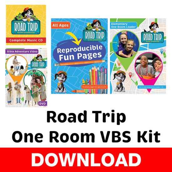 Picture of VBS Road Trip One Room VBS® Digital Kit Download