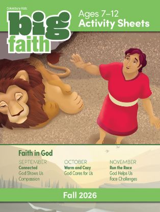 Picture of Cokesbury Kids Big Faith Fall 2026 Activity Sheets Ages 7-12