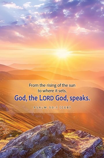 Picture of Word Alive! Weekly Bulletin without Message-Week 6, Letter Size (Package of 25)