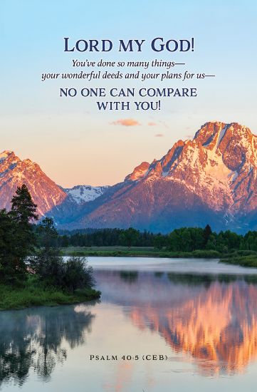 Picture of Word Alive! Weekly Bulletin without Message-Week 15, Letter Size (Package of 25)