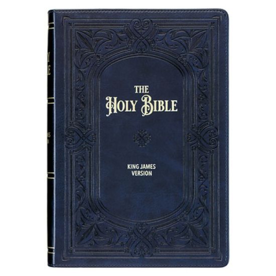 Picture of KJV Giant Print Full-Size Bible Dark Brown Faux Leather