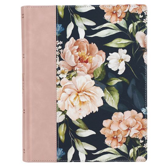 Picture of KJV Note-Taking Bible LP Faux Leather Hc Floral