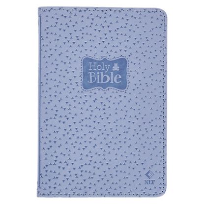 Picture of NLT New Testament with Psalms Keepsake Holy Bible for Baby Boys, New Living Translation, Blue