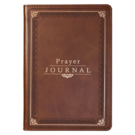Picture of Prayer Journal Lux-Leather W/ Scripture/Prayers