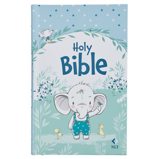 Picture of Bible NLT Infant (Hardcover, Blue)
