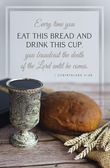 Picture of Communion Regular Size Bulletin