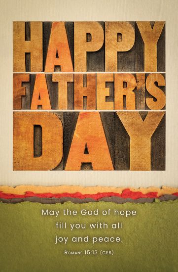 Picture of Happy Father's Day Regular Size Bulletin