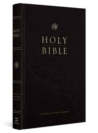 Picture of ESV Church Bible, Red Letter (Hardcover, Black)