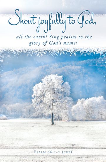 Picture of Shout Joyfully Winter Bulletin