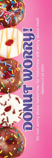Picture of Adults Donut Worry Bookmark