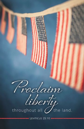 Picture of Patriotic Proclaim Liberty Bulletin
