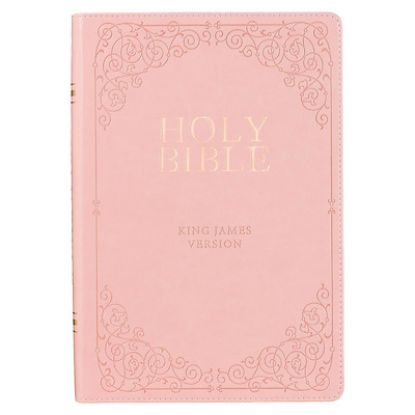 Picture of KJV Bible Giant Print Full Size Pink