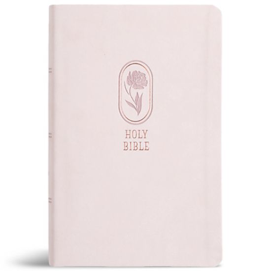 Picture of KJV Large Print Personal Size Reference Bible, Pink Leathertouch, Indexed