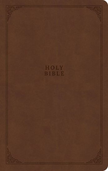 Picture of KJV Premium Gift Bible, Brown Leathertouch