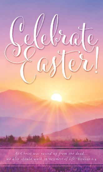 Picture of Celebrate Easter! Sunrise 3' x 5' Fabric Banner