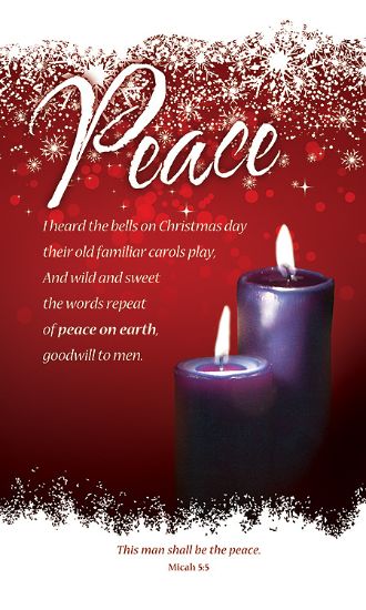 Picture of Peace Advent Week 2 Banner 3 x 5 Vinyl