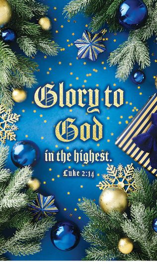 Picture of Banner Christmas Glory to God in the Highest 3x5 Vinyl