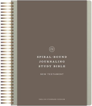 Picture of ESV Spiral-Bound Journaling Study Bible, New Testament (Hardcover)