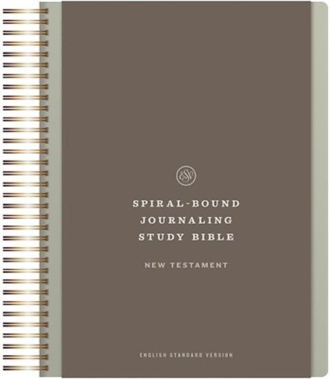 Picture of ESV Spiral-Bound Journaling Study Bible, New Testament (Hardcover)