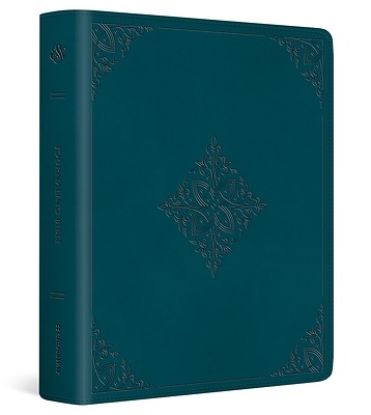 Picture of ESV Journaling Bible (Trutone, Deep Teal, Fleur-De-Lis Design)
