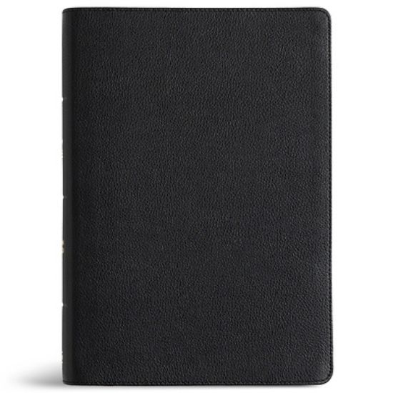Picture of CSB Super Giant Print Reference Bible, Optimal Type, Digital Study Edition, Black Genuine Leather, Indexed