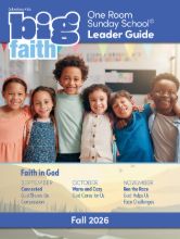 Cokesbury Kids Big Faith Fall 2026 One Room Sunday School® Leader Guide